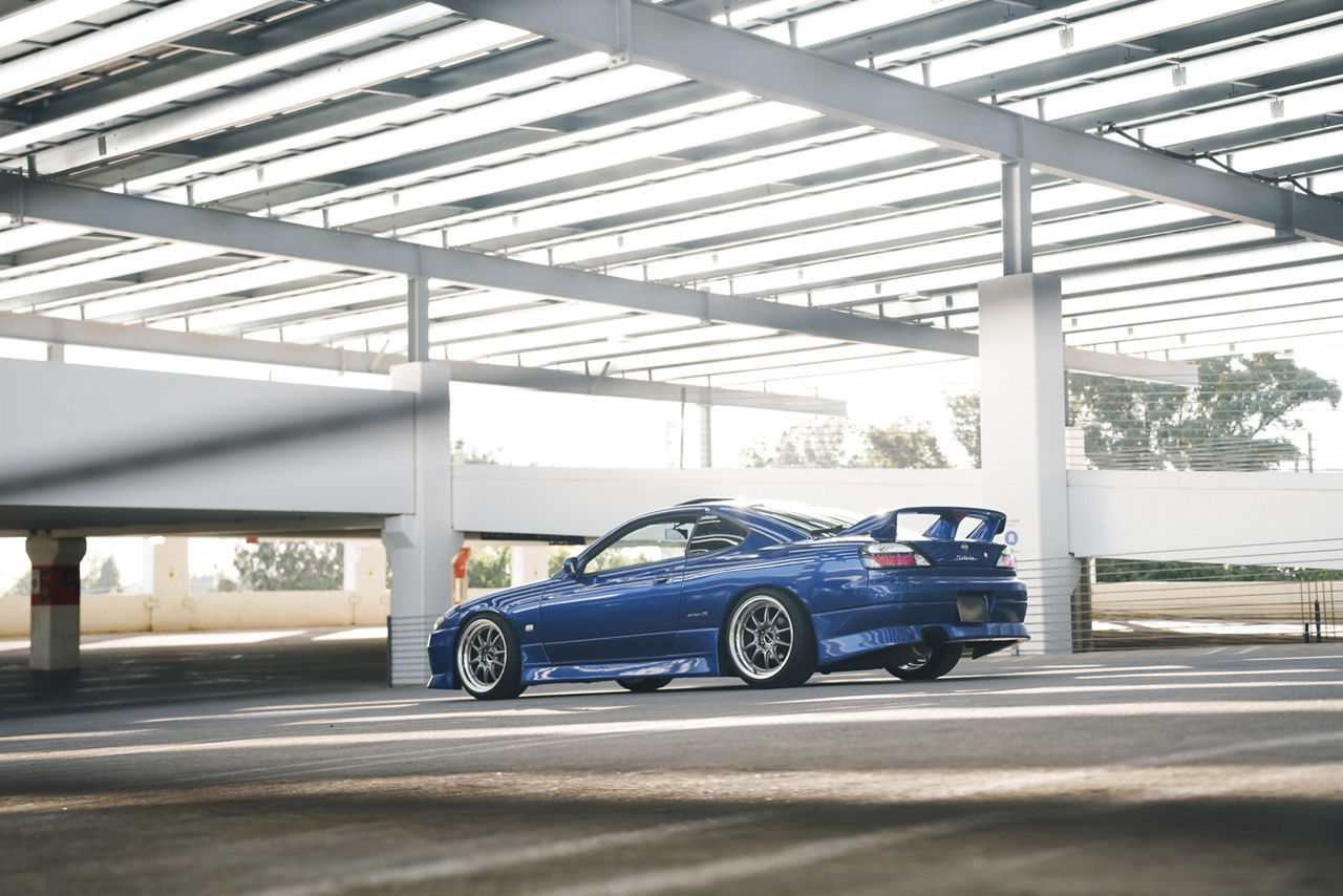 2000 Nissan Silvia - Motegi MF412 SS5 - Gray | Motegi Wheels